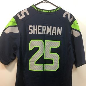 NIKE ON FIELD ADULT LARGE JERSEY RICHARD SHERMAN
